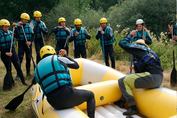 Rafting en León · Rafting PormAventurA Boñar